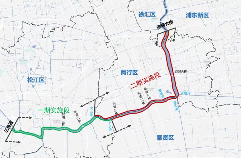 韧性堤岸，人民浦江&mdash;&mdash;黄浦江中上游防洪能力提升工程（一期）开工